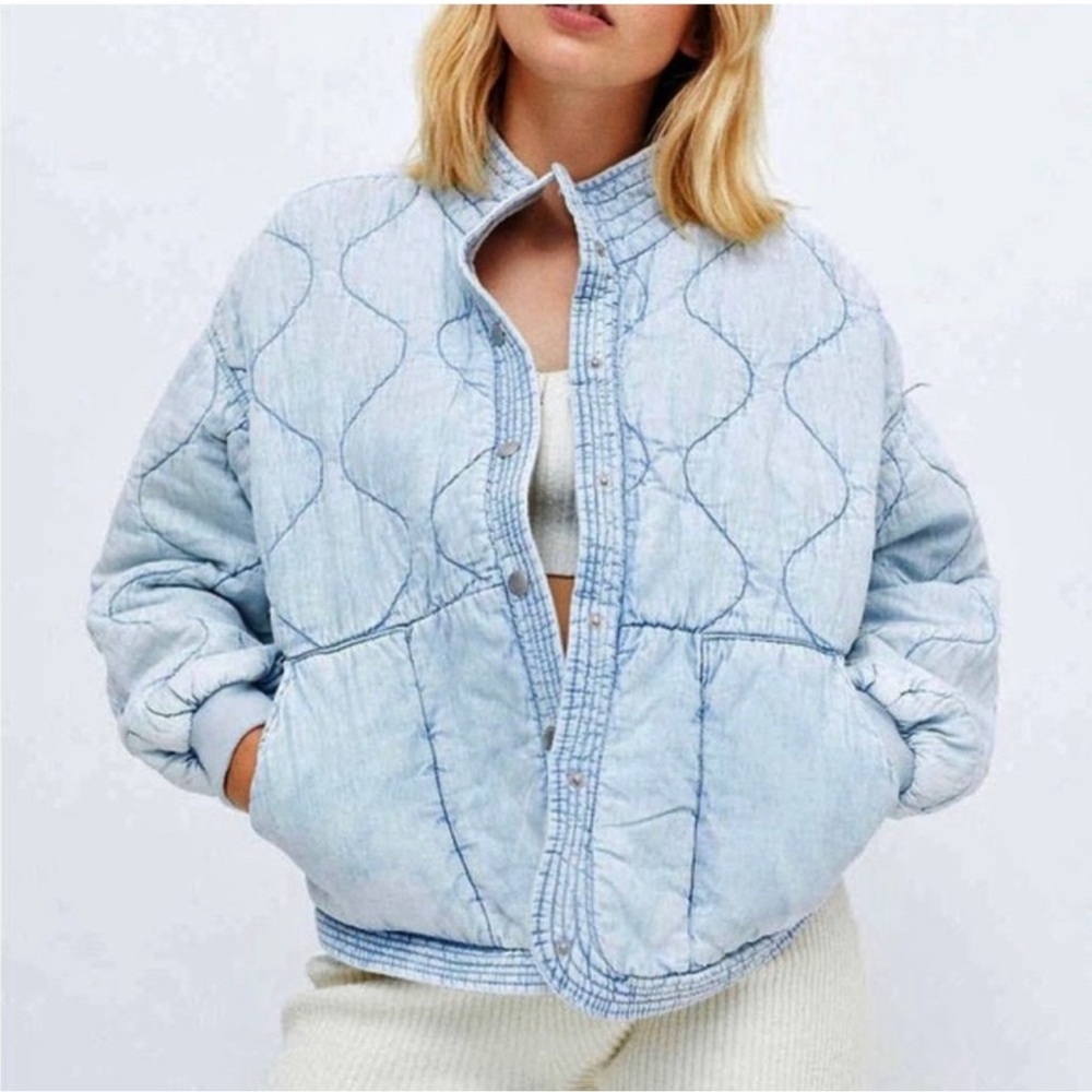 Kensi Quilted Bomber Jacket